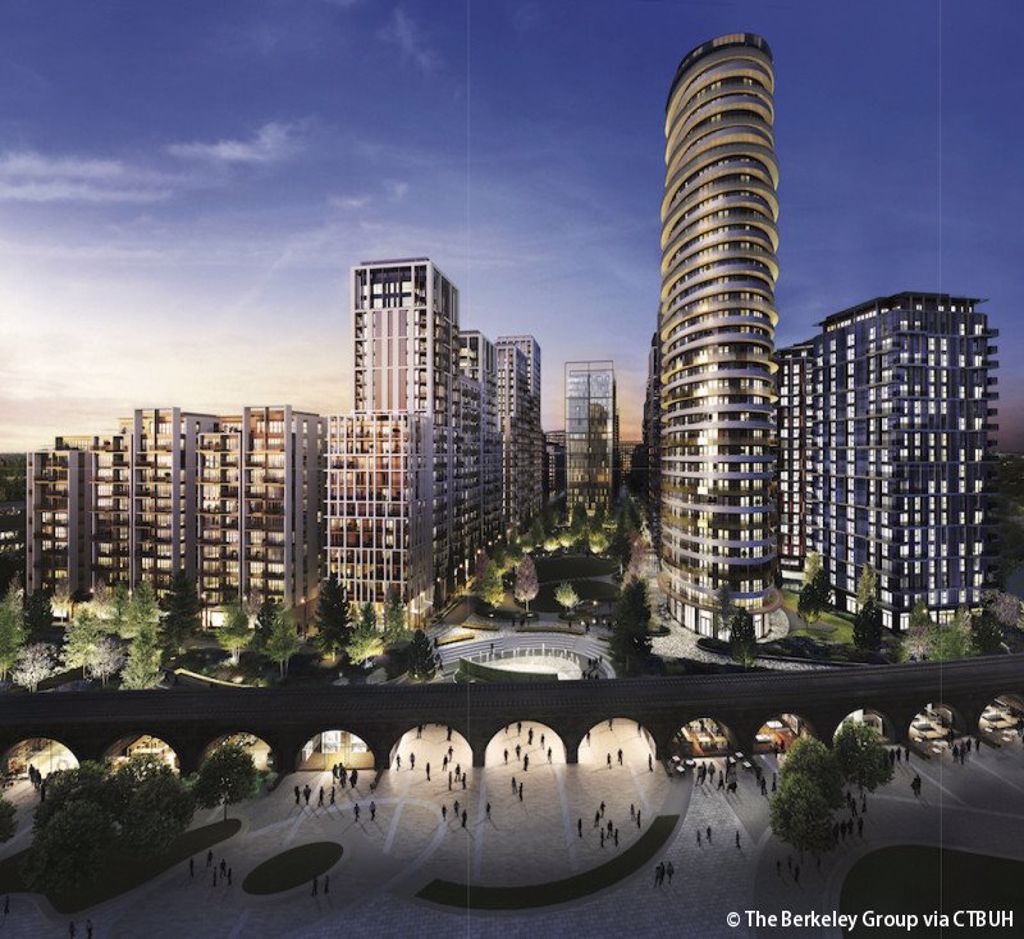 Flat Fountain Park Way in Greater London
