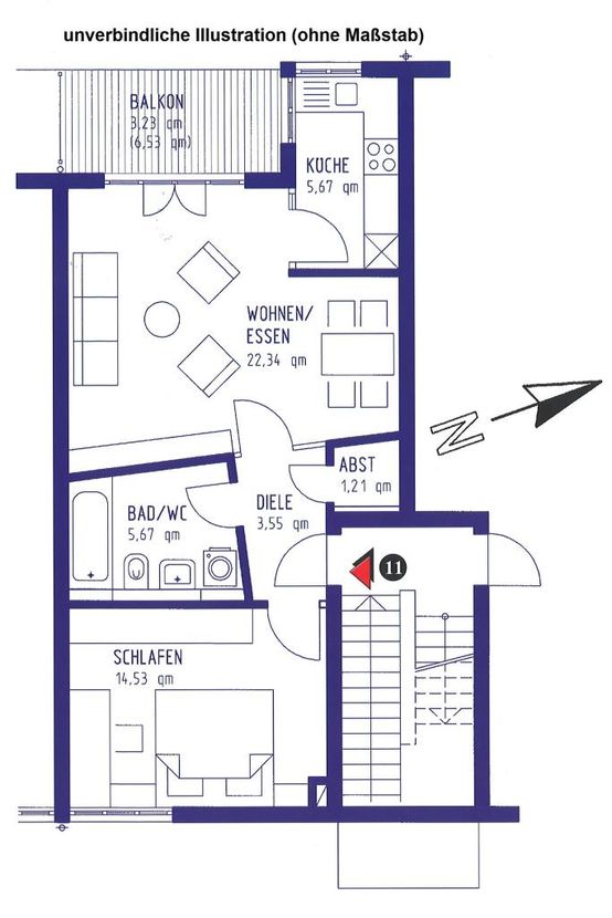 Wohnung Obertorstraße in Esslingen am Neckar