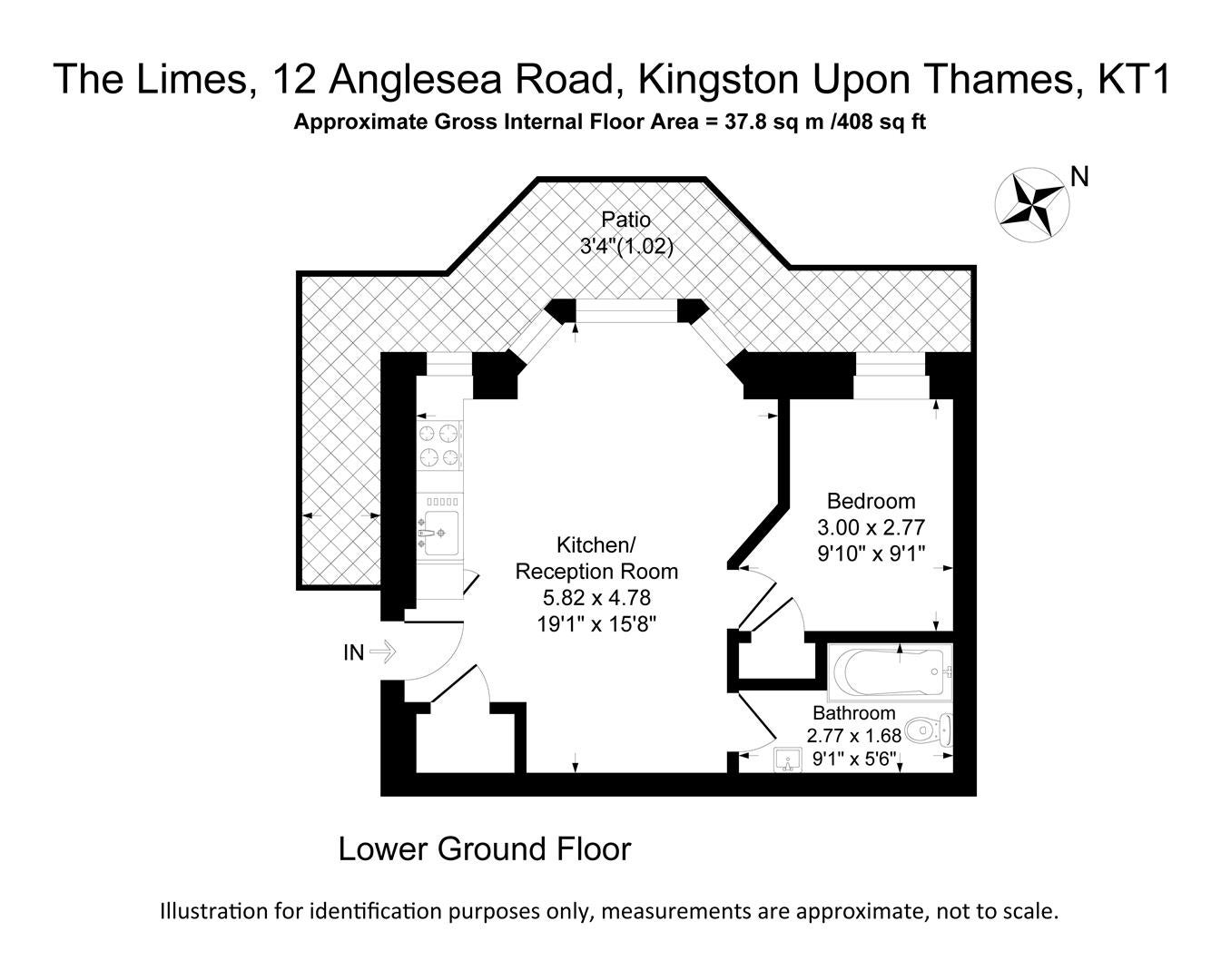 Flat Anglesea Road in London