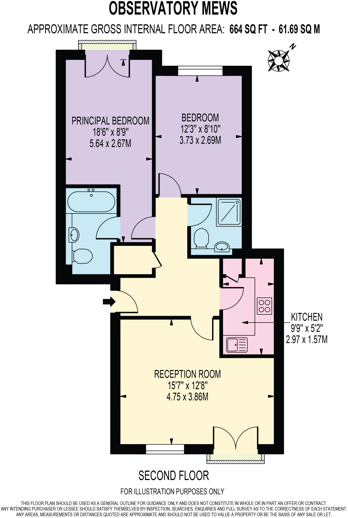 Flat Observatory Mews in London