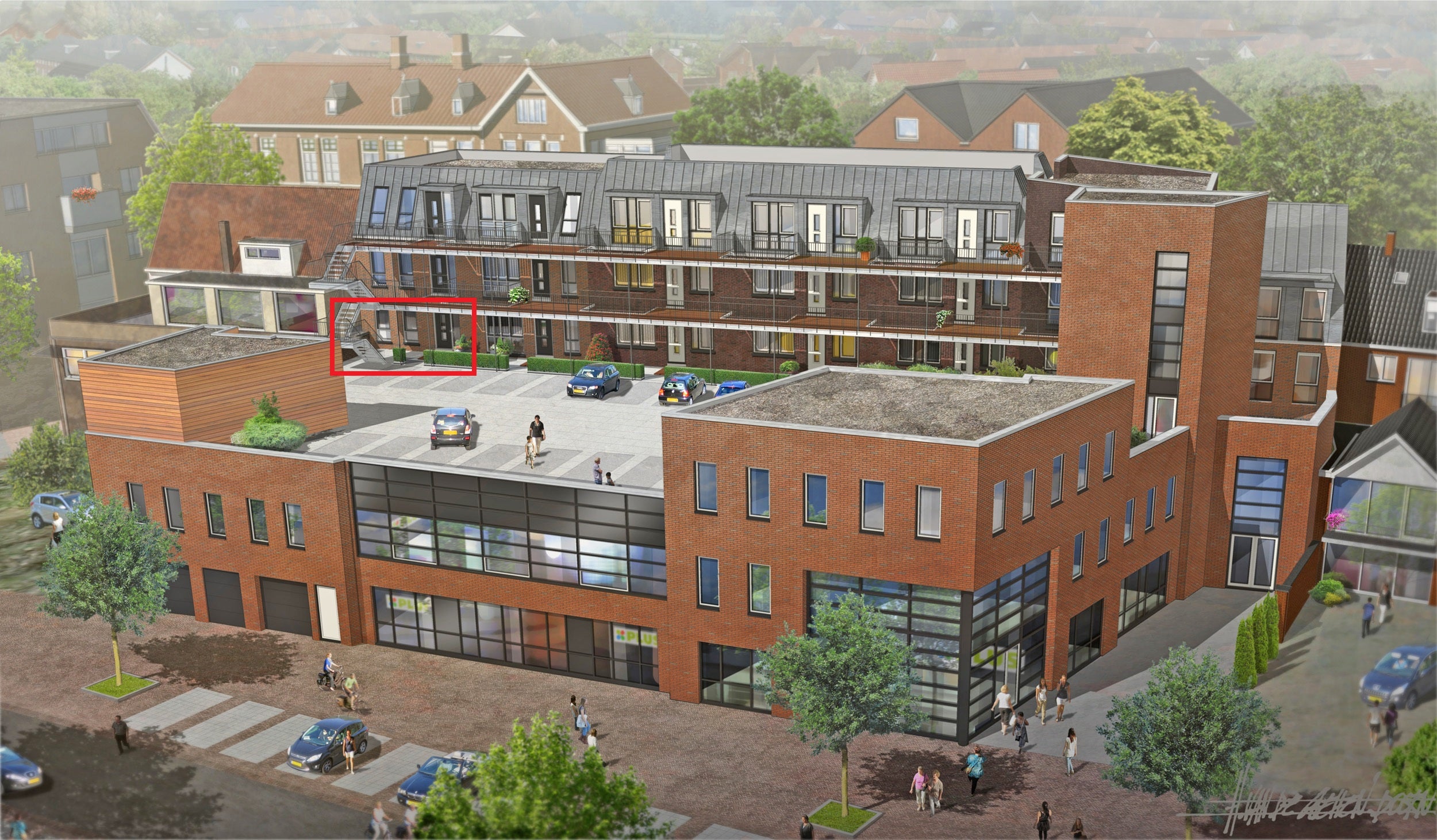 Appartement Dorpsstraat in Renkum