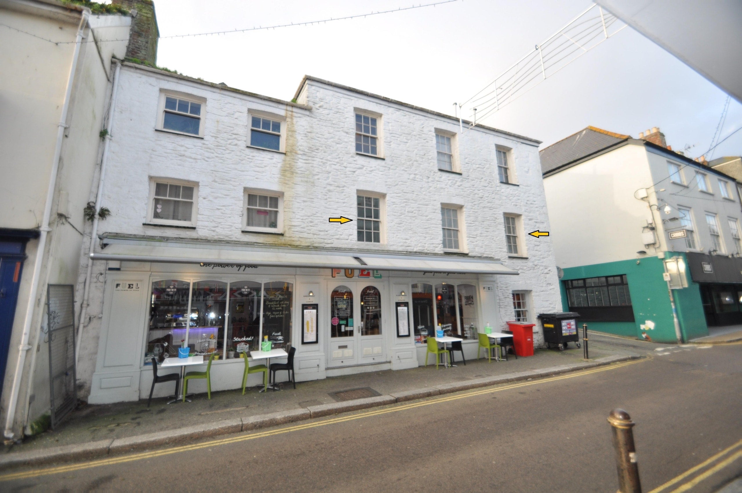 Flat Arwenack Street in Falmouth