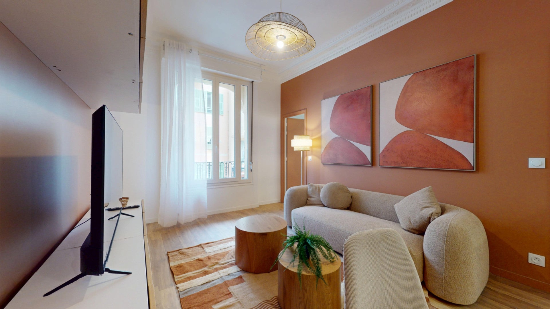 Chambre Rue Michel-Ange à Nice