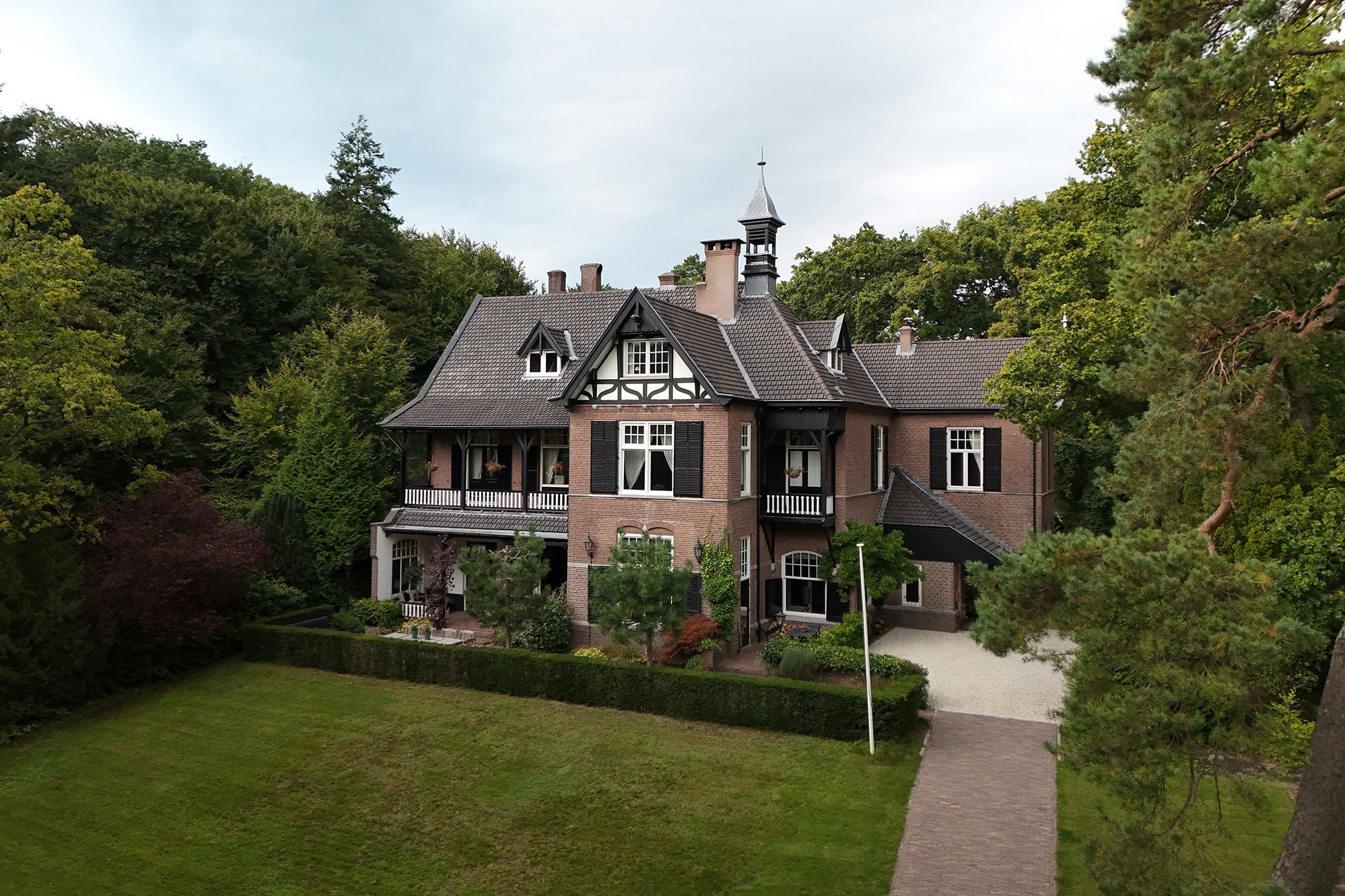 Vrijstaande woning te koop: Parkweg 1, Bloemendaal