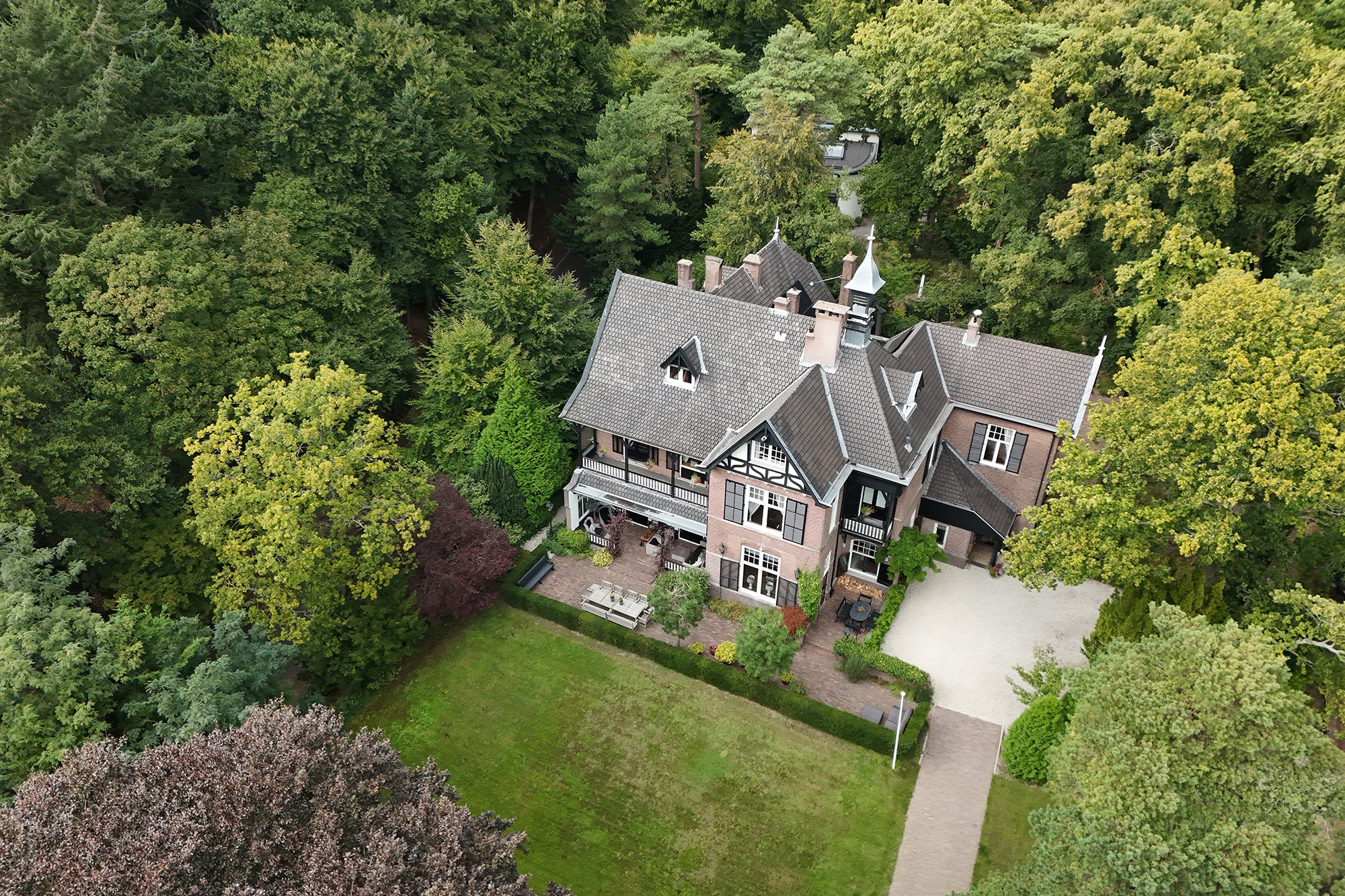 Vrijstaande woning te koop: Parkweg 1, Bloemendaal