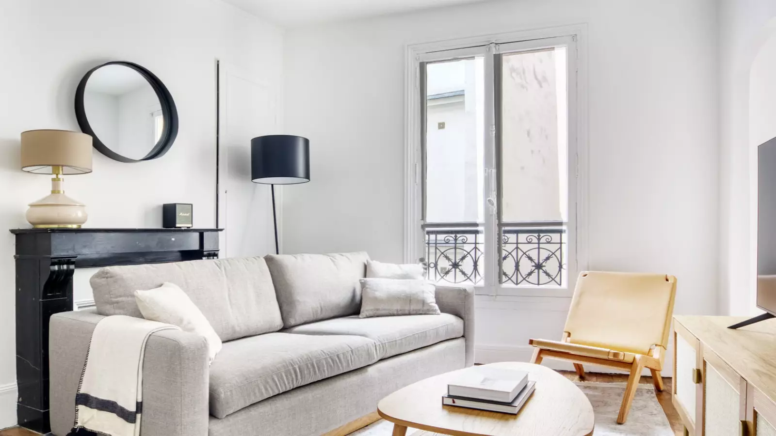 Flat Rue Rambuteau in Paris