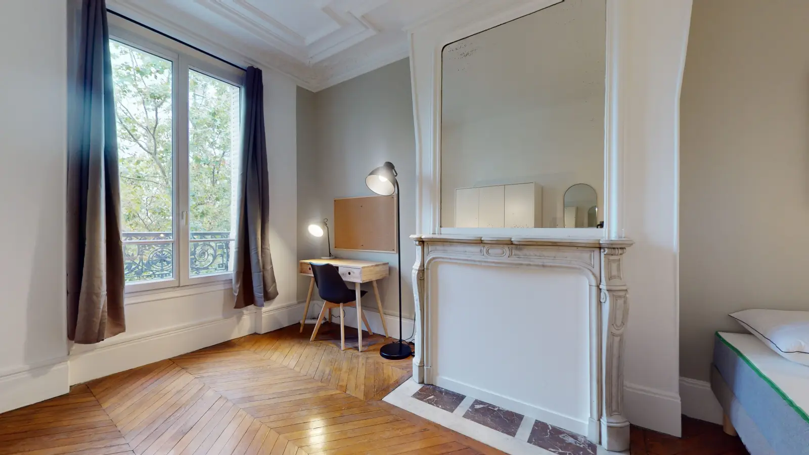 Chambre Rue de l'Ourcq à Paris