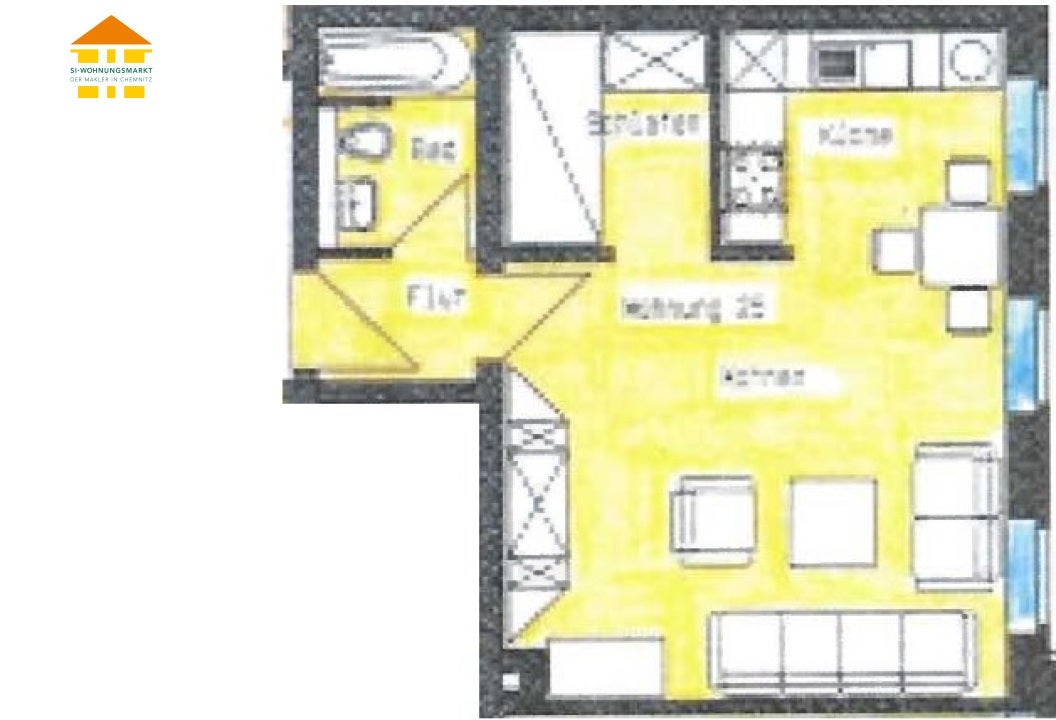 Wohnung Lerchenstraße in Chemnitz