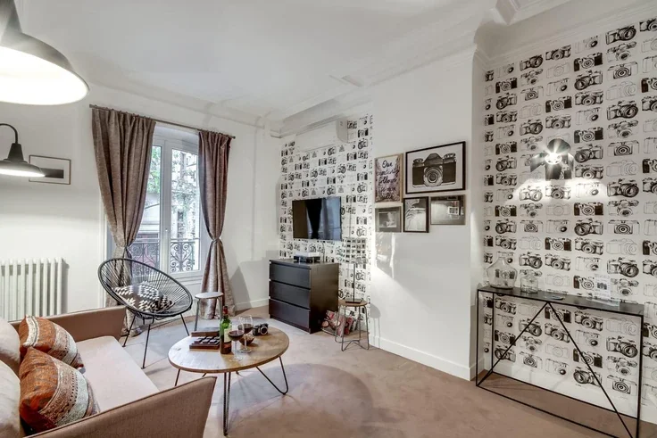 Flat Boulevard Saint-Germain in Paris