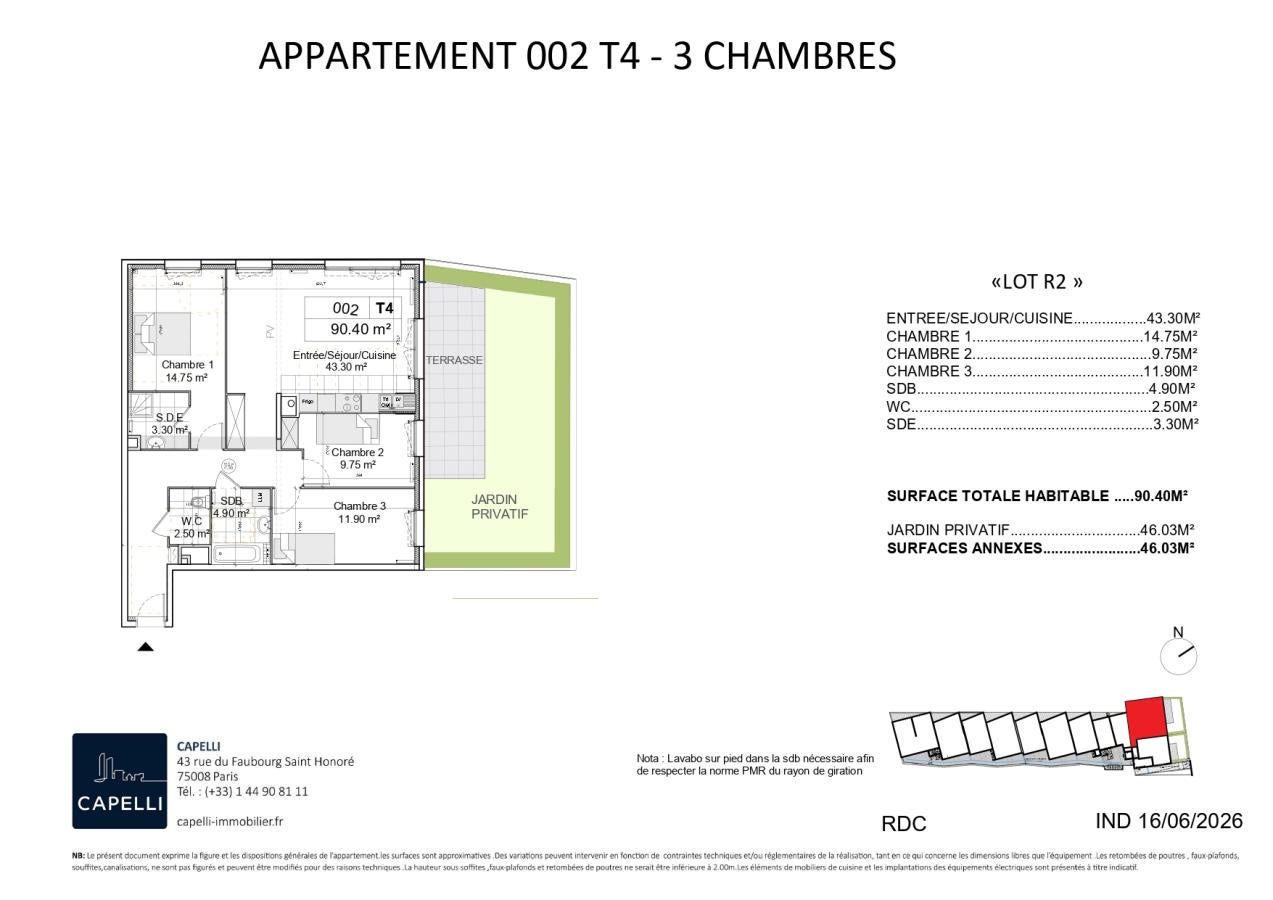 Appartement Rue du Professeur Christian Cabrol à Lagny-sur-Marne