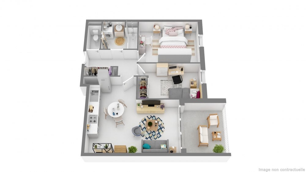 Flat Rue des Lilas in Miramas