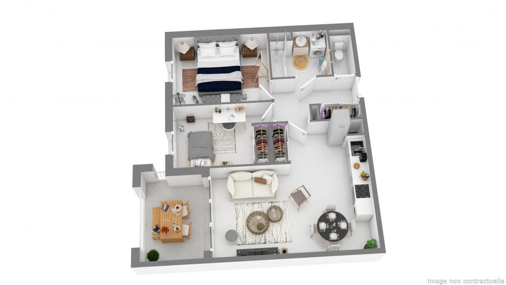 Flat Rue des Lilas in Miramas