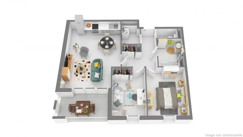 Flat Rue des Lilas in Miramas