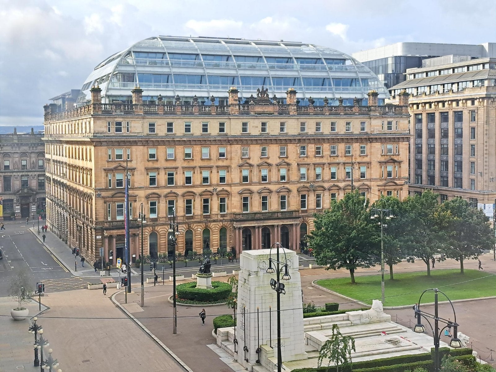 Flat George Square in Glasgow