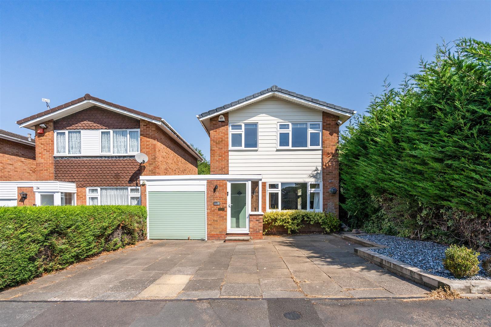 House Wheeley Road in Metropolitan Borough of Solihull