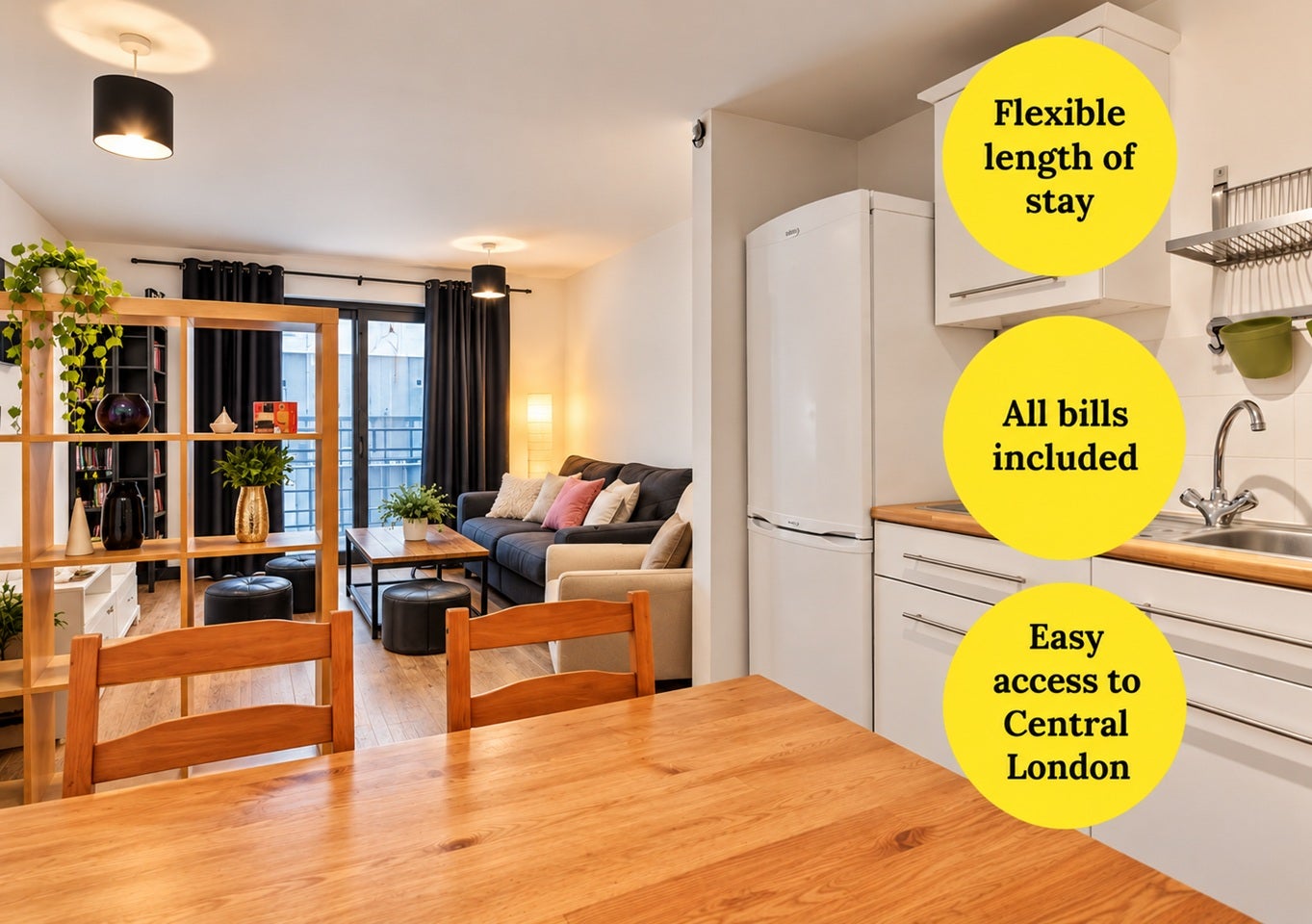 Flat Mackintosh Lane in Greater London