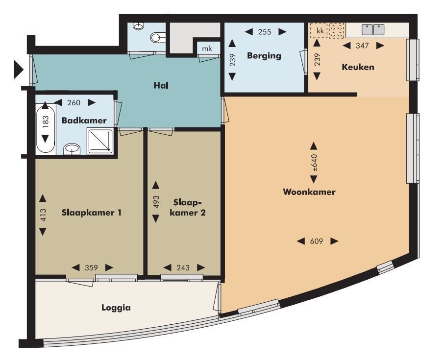 Flat Van Ravesteyn-erf in Dordrecht