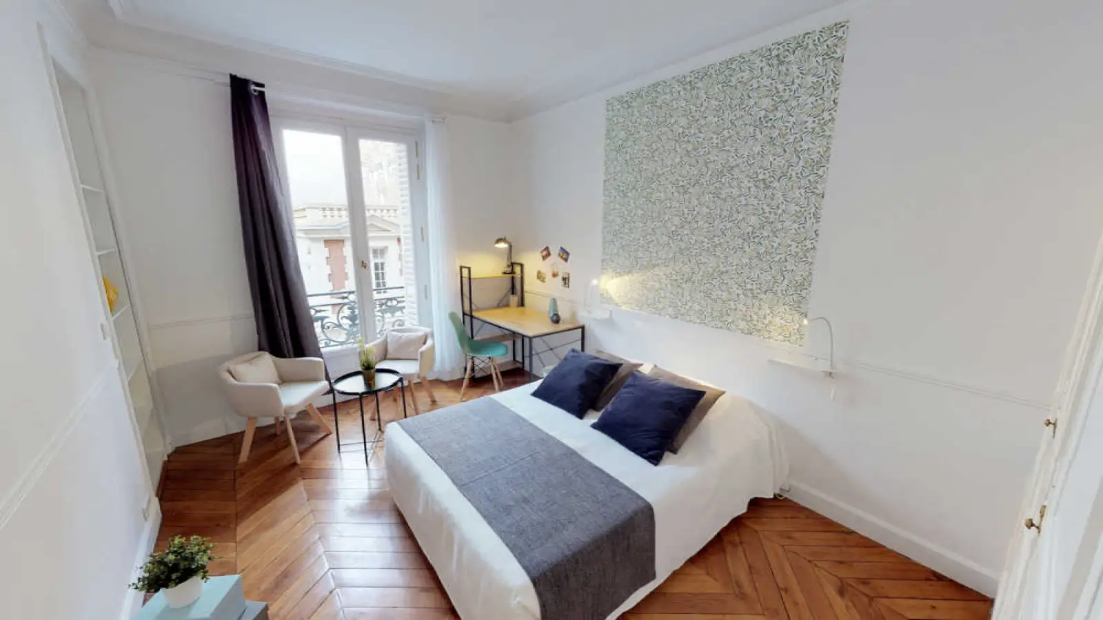 Chambre Rue Denis Poisson à Paris