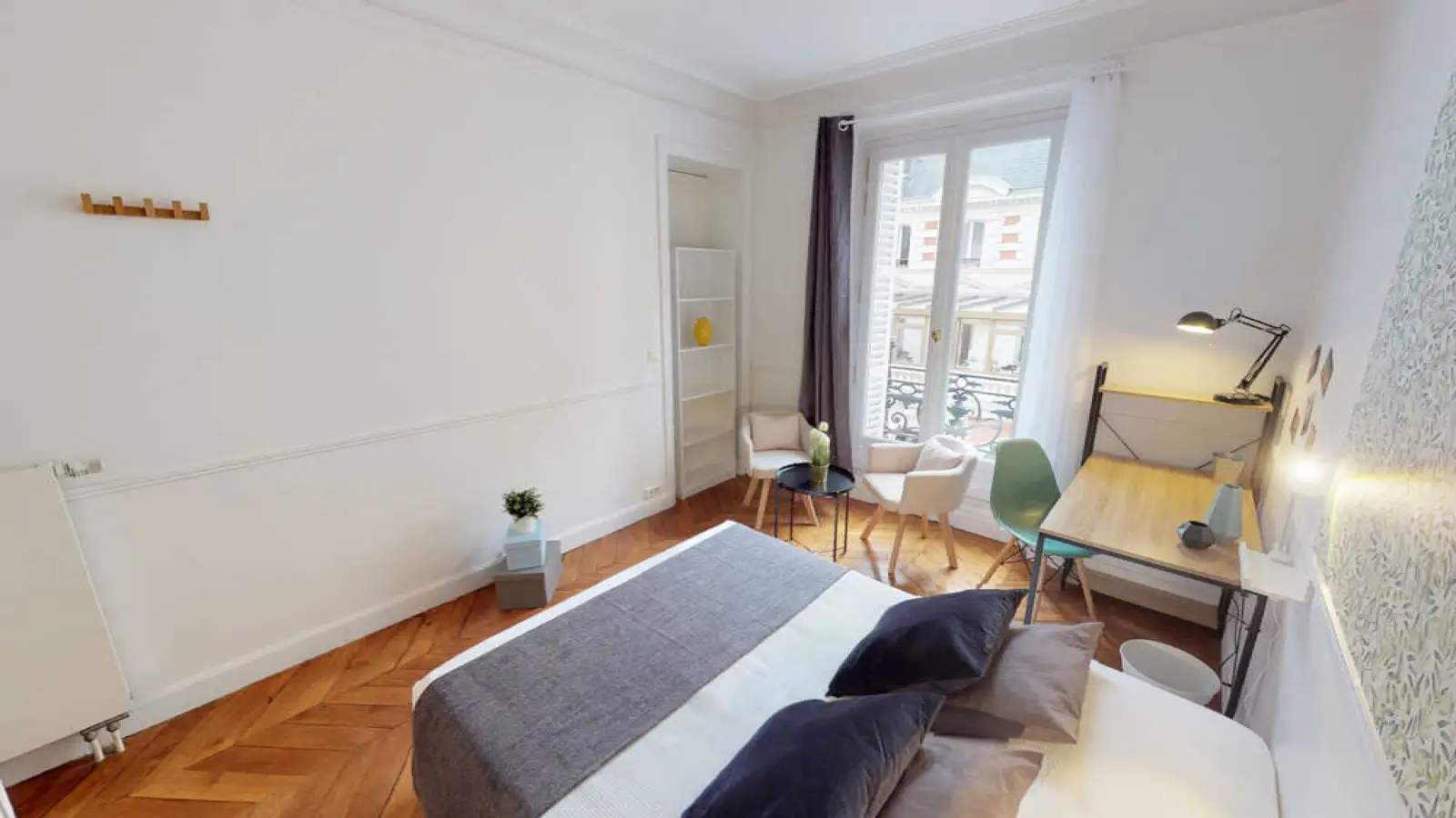 Chambre Rue Denis Poisson à Paris