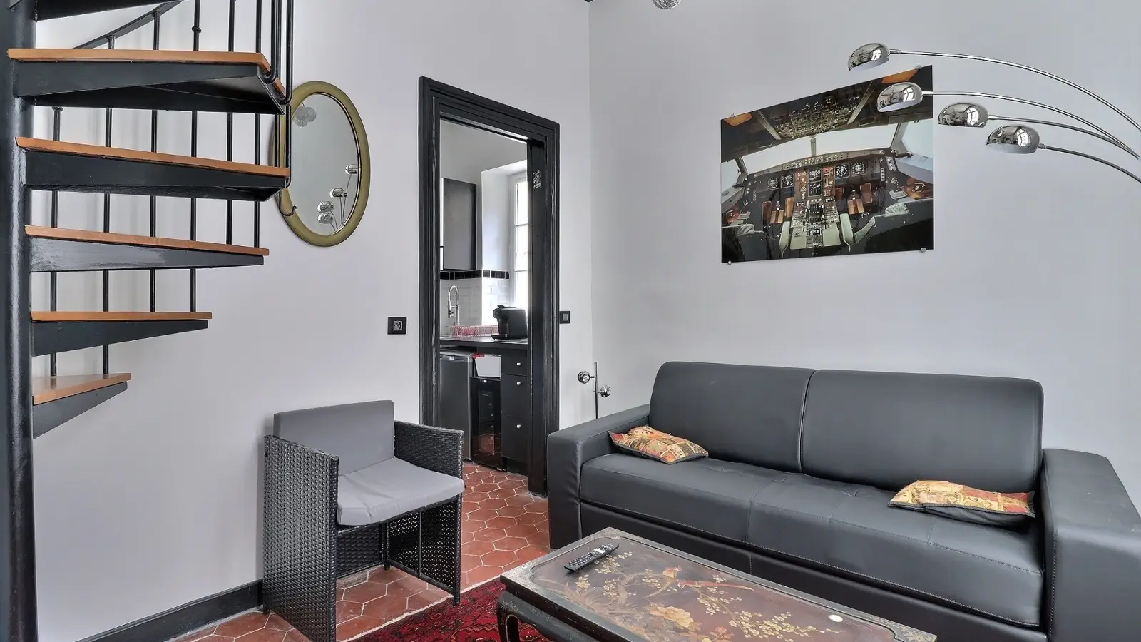 Flat Quai d'Anjou in Paris