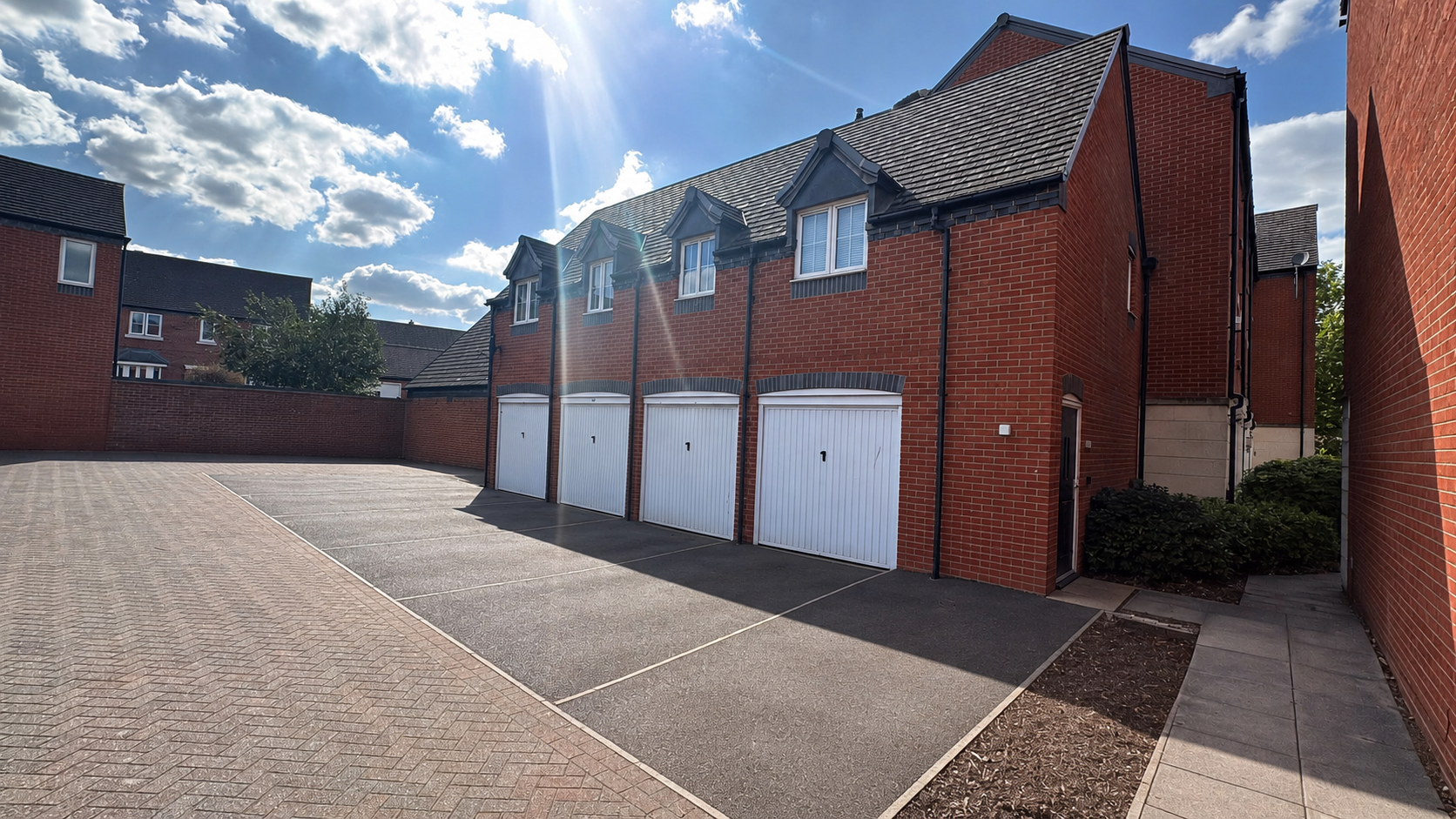 House Alamein Way in Lichfield