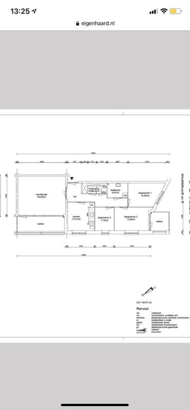 A rental house advertisment