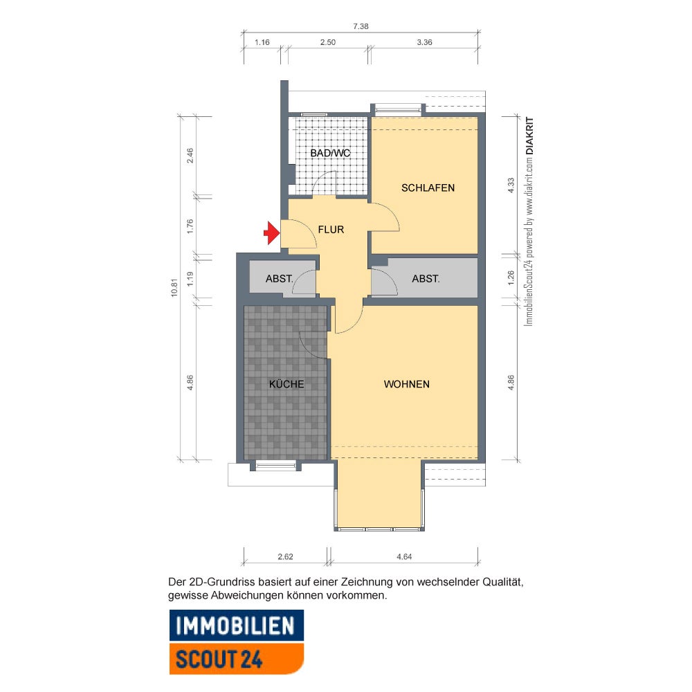Wohnung Rembrandtstraße in Erfurt
