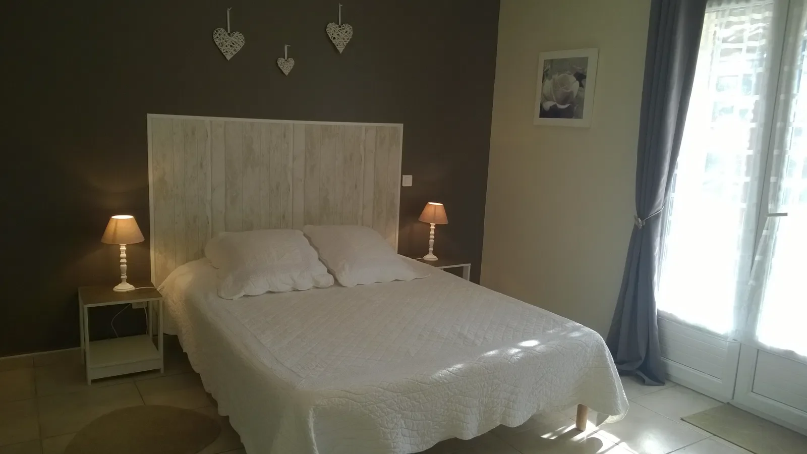 Chambre Chemin de Mornas à Beaumes-de-Venise