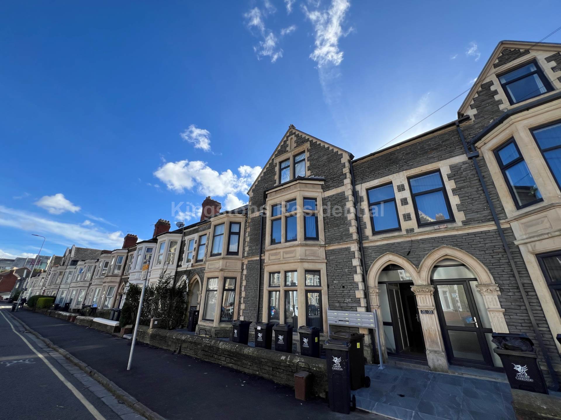 Flat Colum Road in Cardiff