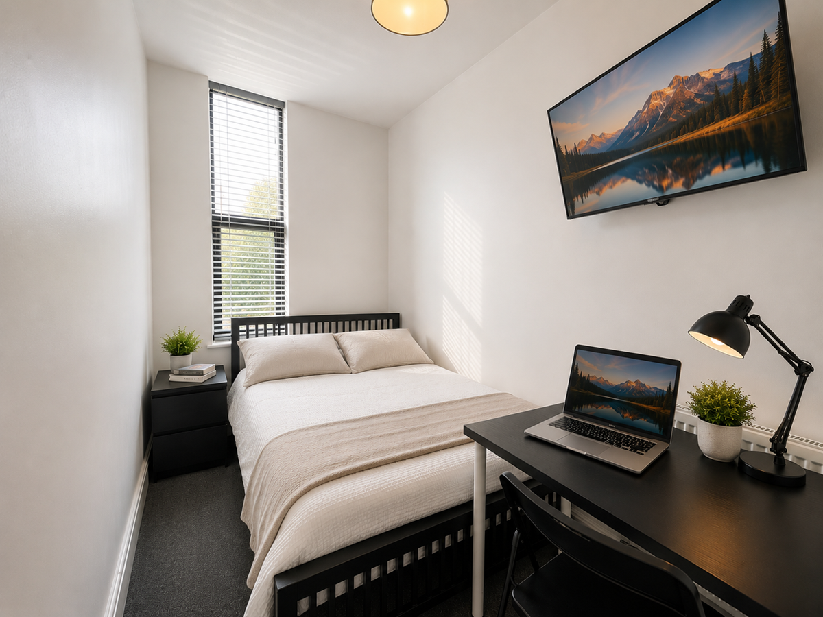 Flat Millicent Road in Nottingham