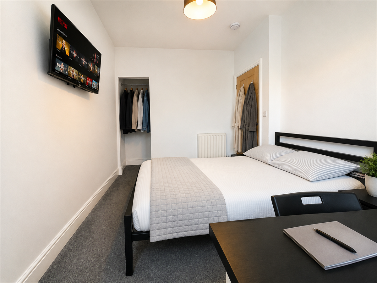 Flat Millicent Road in Nottingham