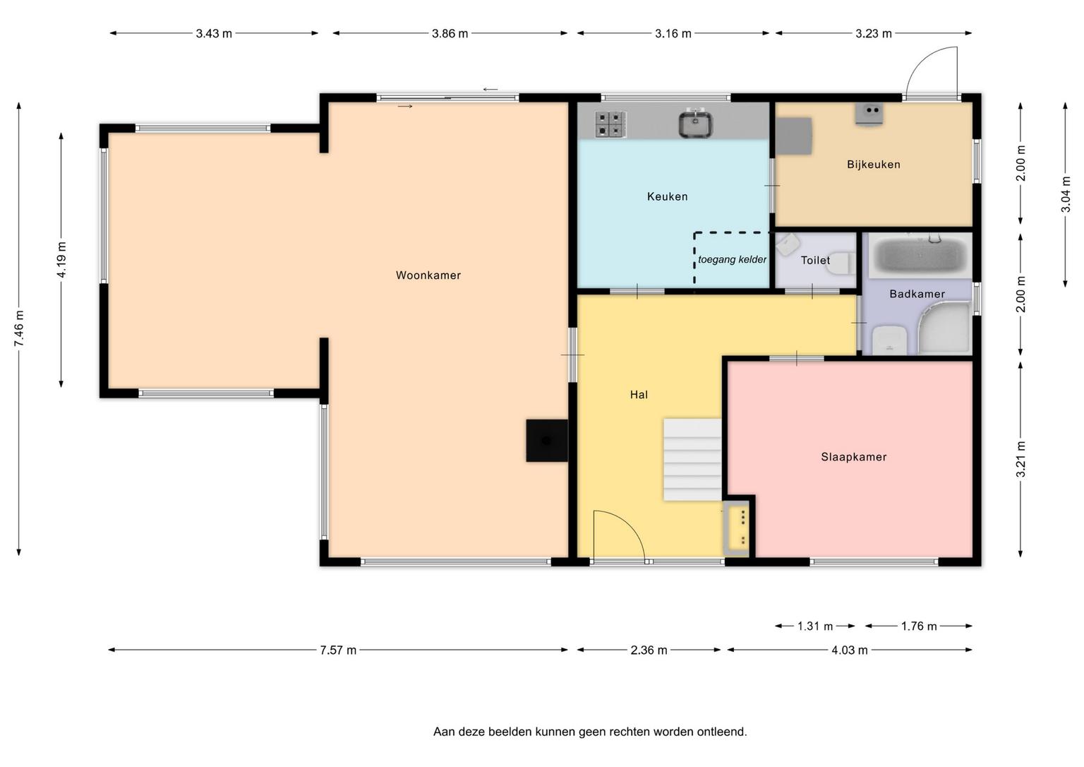 Huis Achtergeest 2 in Alkmaar