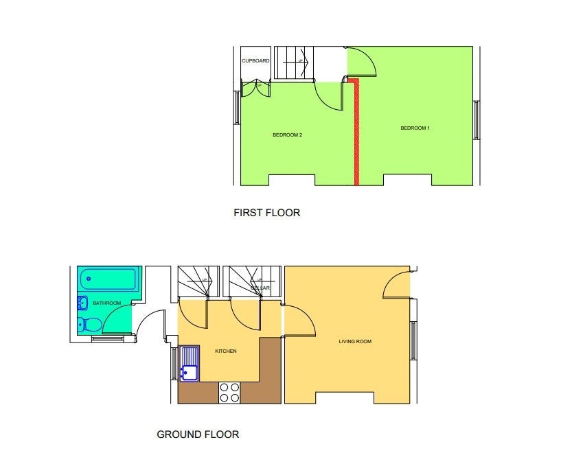 Flat Ekowe Street in Nottingham