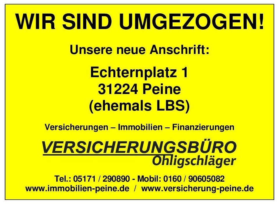 Wohnung Thomas-Mann-Straße in Peine