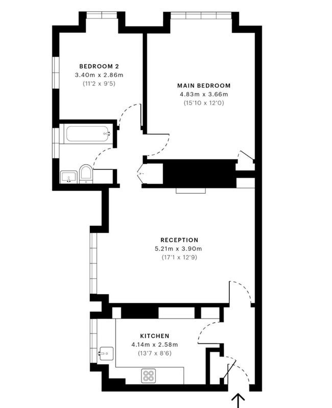Room Mitcham Lane in Greater London