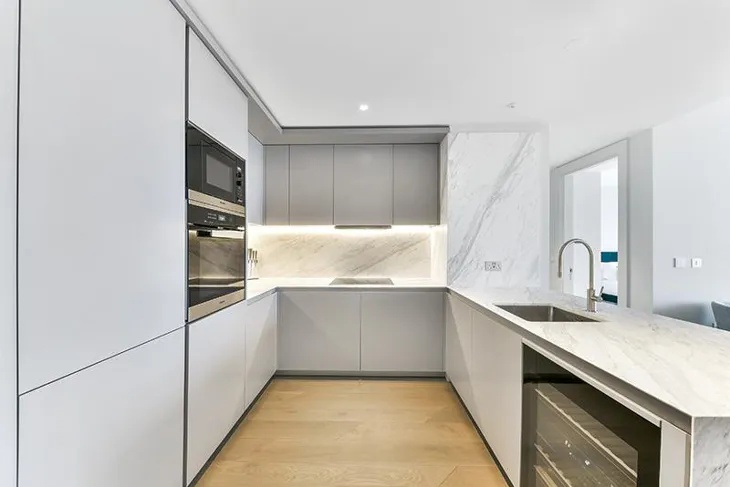 Flat Bishopsgate in City of London