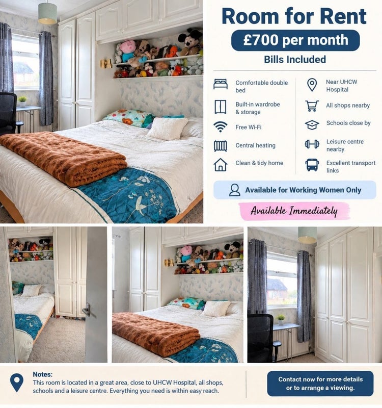 Room Brierley Road in Coventry