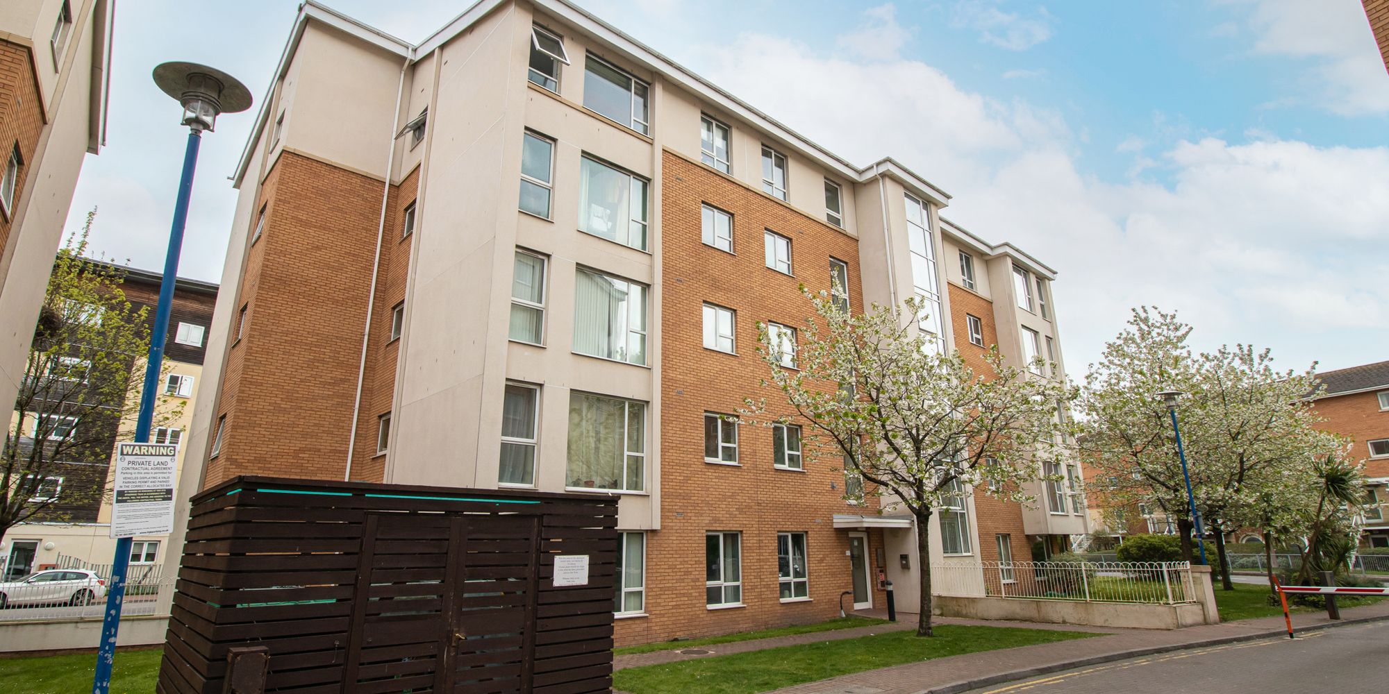 Flat Dumballs Road in Cardiff
