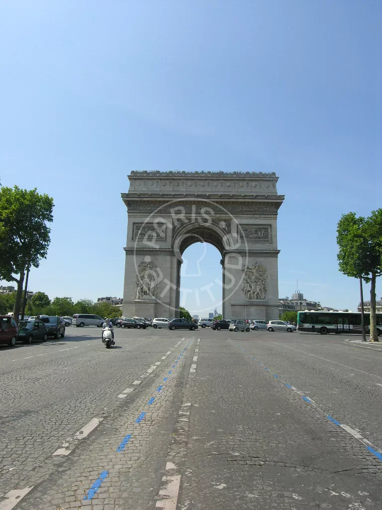 Flat Rue de l'Arc de Triomphe in Paris