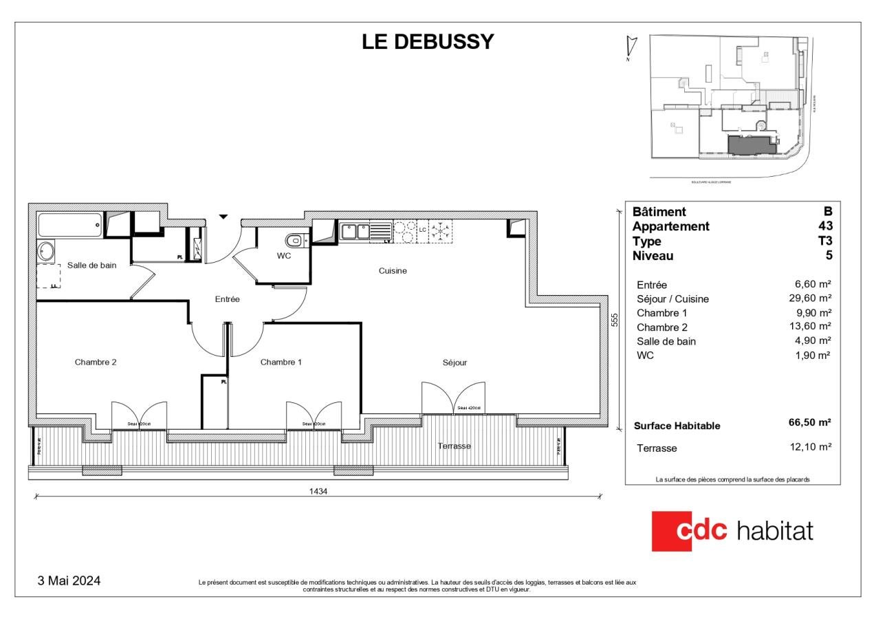 Appartement Rue Victor Recourat à Le Perreux-sur-Marne
