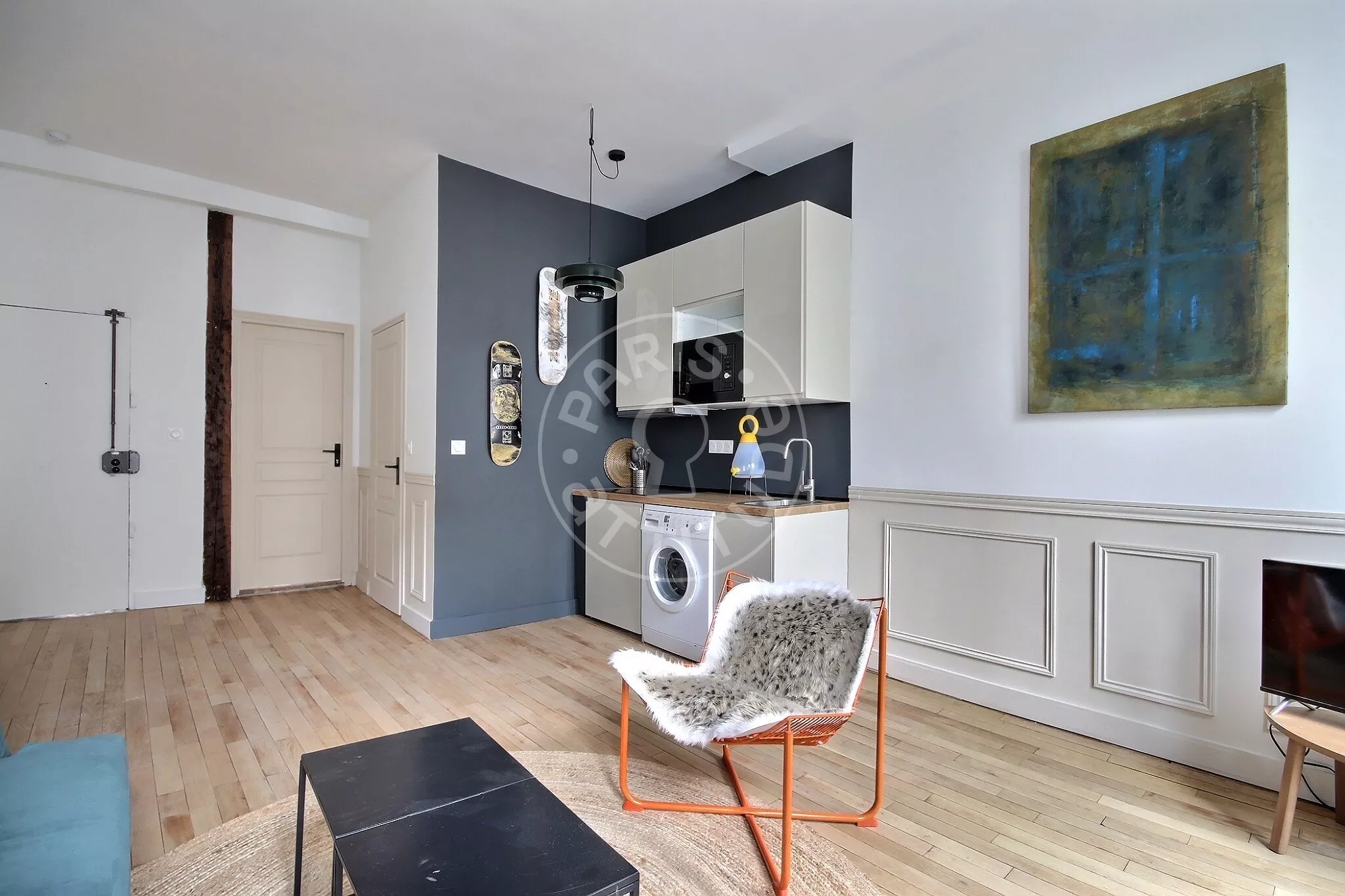 Flat Cité Saint-Martin in Paris