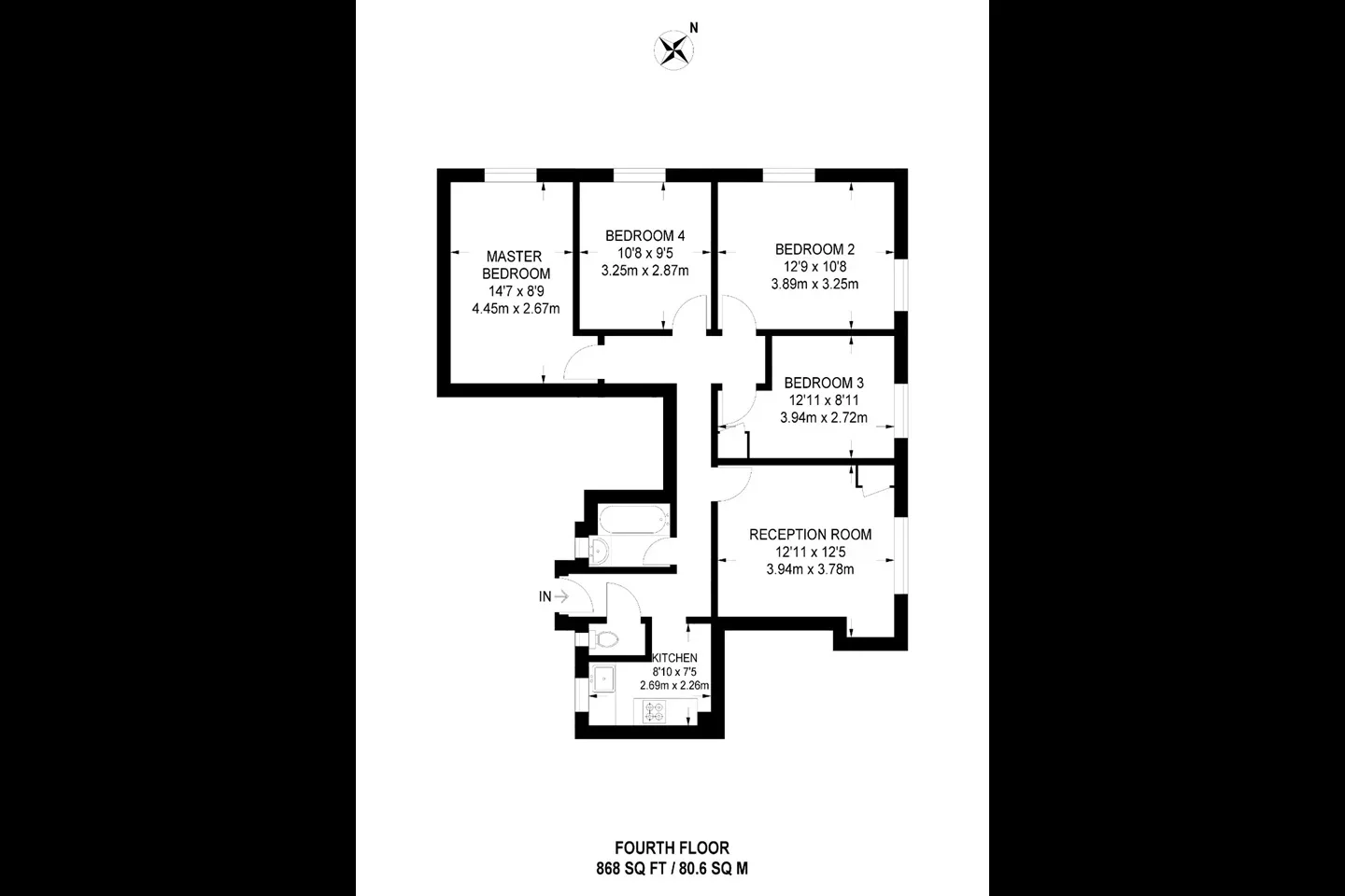 Room Falmouth Road in Greater London