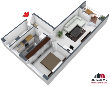 Wohnung Dietrich-Bonhoeffer-Straße in Zeitz