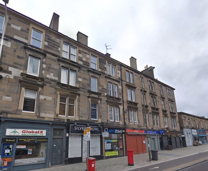 Flat Leith Walk in City of Edinburgh