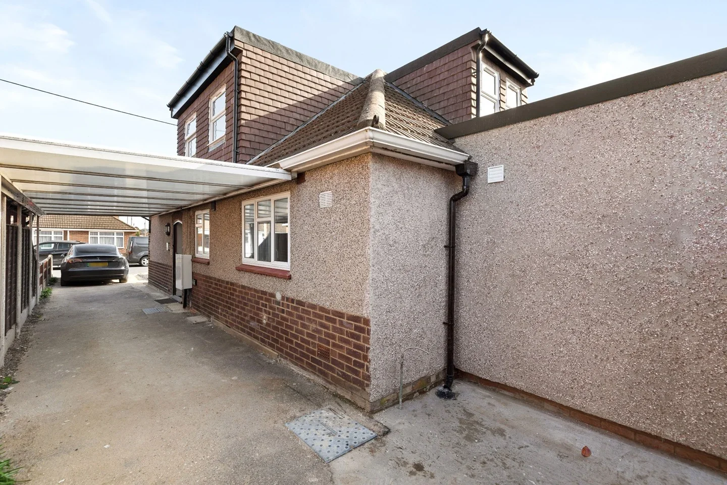 Flat Meadow Road in Borough of Spelthorne
