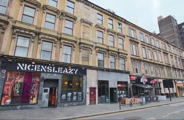 Flat Sauchiehall Street in Glasgow
