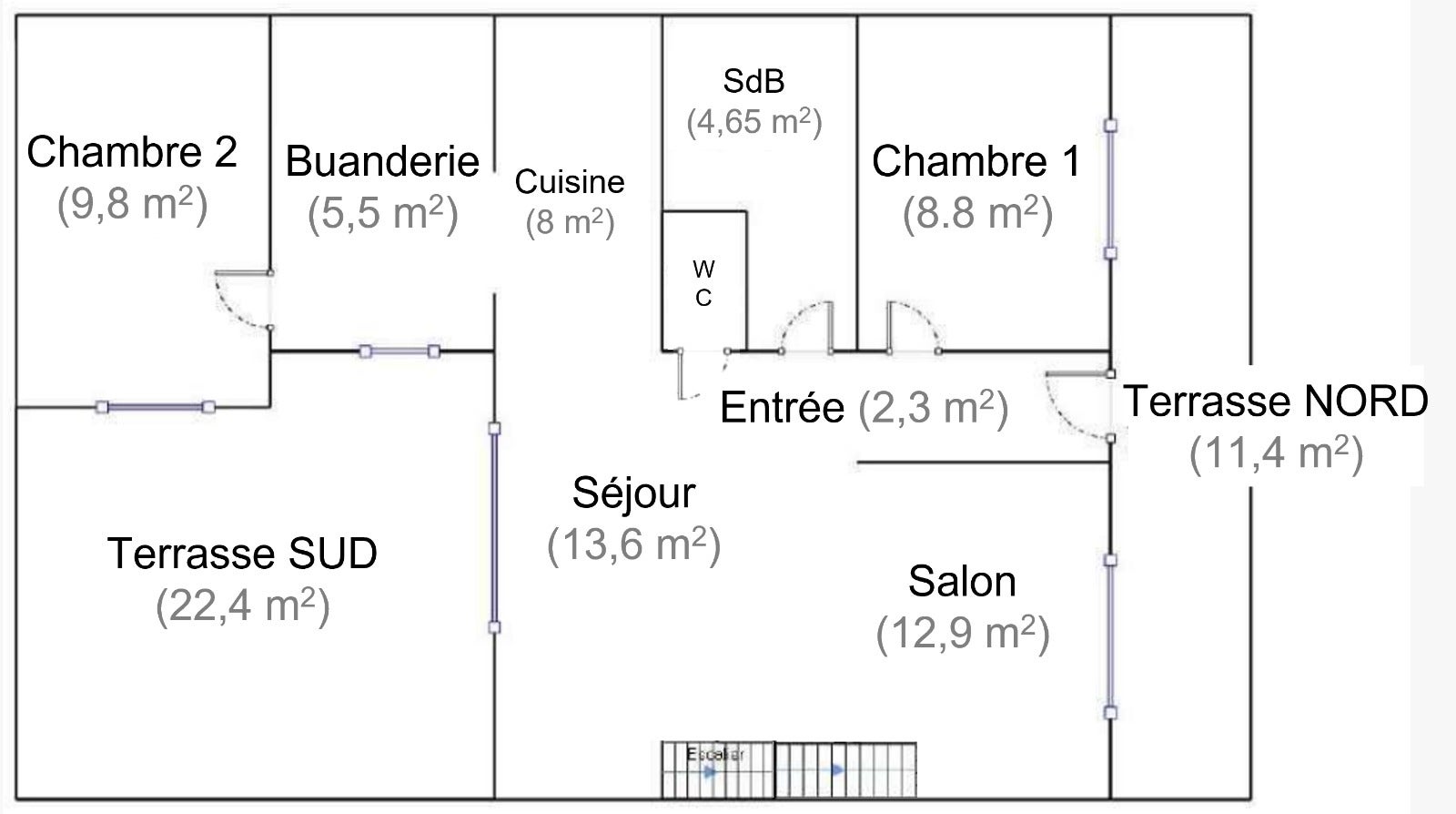 House Chemin de Sainte-Marthe in Marseille