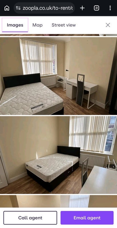 Room Kippax Street in Manchester