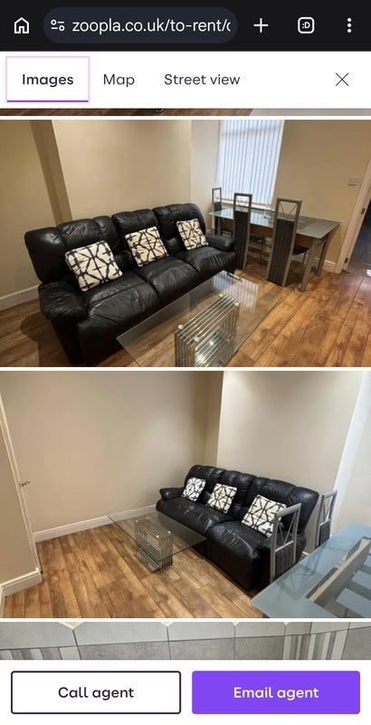 Room Kippax Street in Manchester