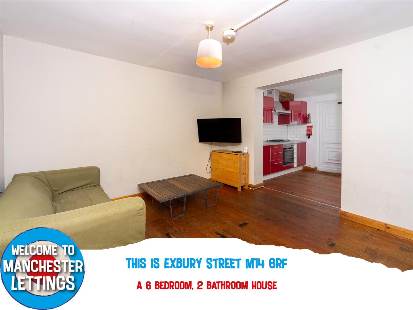 Flat Exbury Street in Manchester